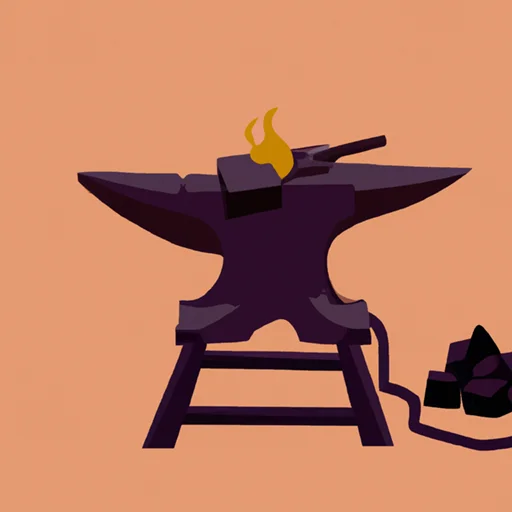 Story forge's anvil logo